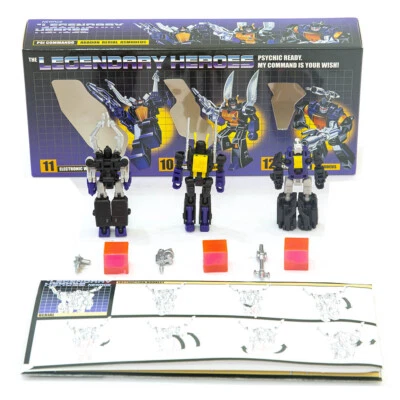 Newage Insecticons H10 H11 H12 Shrapnel Kickback Bombshell figure toy in stock - Image 1 of 4