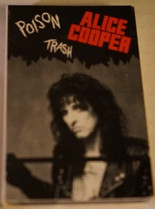 Alice Cooper Poison Trash Cassette Tape Single Rock Music 1989 Dubbed Tape Vg++ - Picture 1 of 4