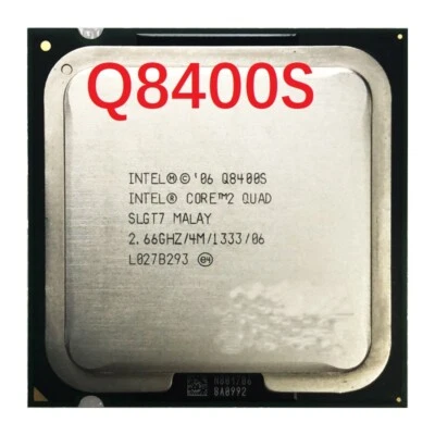 Intel Core 2 Quad Q8400S 2.66 GHz SLGT7 Quad-Core LGA775 1333 MHz CPU Processor - Image 1 of 3