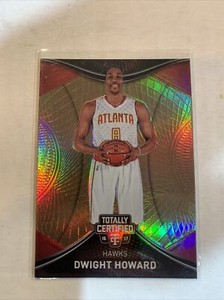 DWIGHT HOWARD 2016-17 PANINI TOTALLY CERTIFIED MIRROR GOLD /10 ATLANTA #86