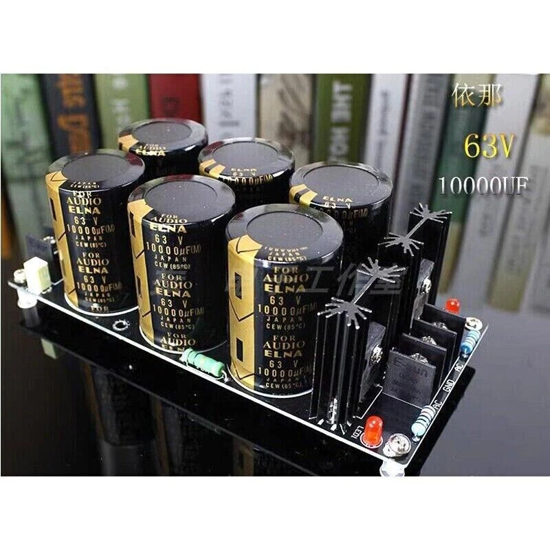 6 * 10000UF/63V Capacitor Solder Schottky Rectifier Filter Power Supply Board - image 1 of 4