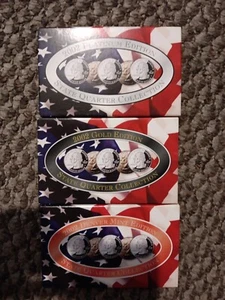 2002 State Quarter Sets. Platinum, Gold, And Denver. - Picture 1 of 9