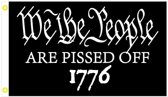 Rough Tex US We the People Are Pissed Off 1776 Home Flag EE. UU. 3X5 4X6 5X8 6X10 PIES Foto 1 de 1