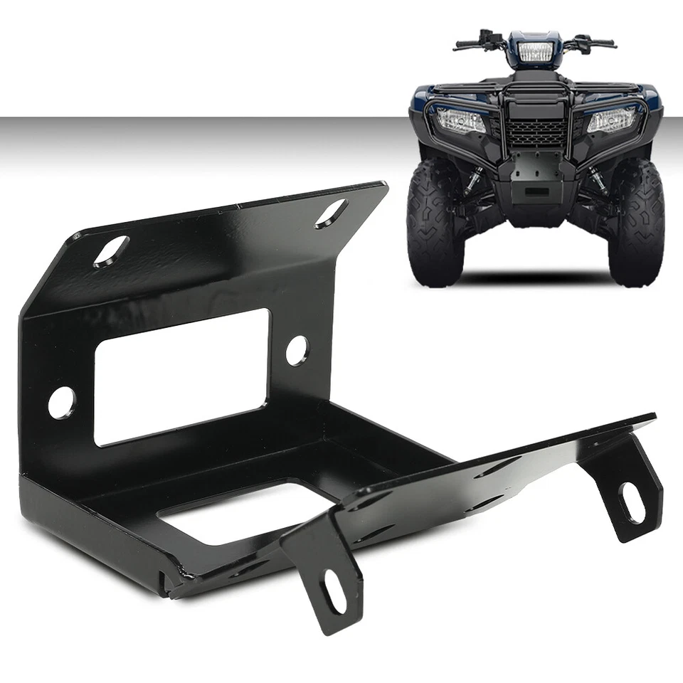 Winch Mount Plate Fit For Honda Foreman Rancher Rubicon TRX420 TRX500 2014-2024 - Image 1 of 4