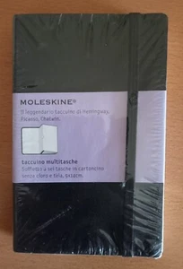MOLESKINE TACCUINO MULTITASCHE NUOVO 9X14 - Foto 1 di 2