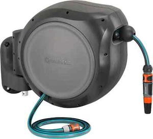 Gardena Wall Mounted Automatic Roll Up Retractable Hose Reel 1/2" / 12.5mm 30m - Picture 1 of 9