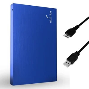 Disque Dur Externe Portable Ultra Fin 25" 500Go avec USB 3.0 Transfert de don... - Photo 1/6