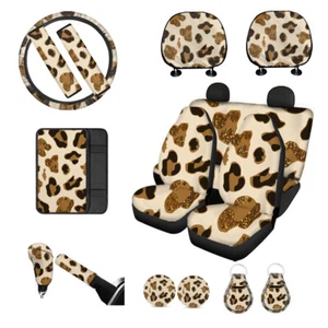 15pcs Car Seat Cover Accessories Polyester Material Protection Car Washable - Picture 1 of 19