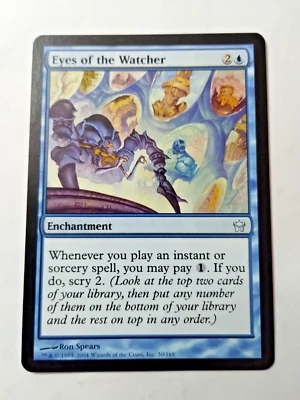 MTG Eyes of the Watcher Fifth Dawn 30/165 Regular Uncommon - Uncirculated - Image 1 of 3