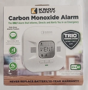 Knox Safety Plugin Carbon Monoxide Detector  - Model 7200 - White - Picture 1 of 3