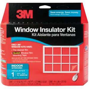 3M 84 In. x 237 In. Oversized Window Indoor Window Insulation Kit 2149W-6 3M
