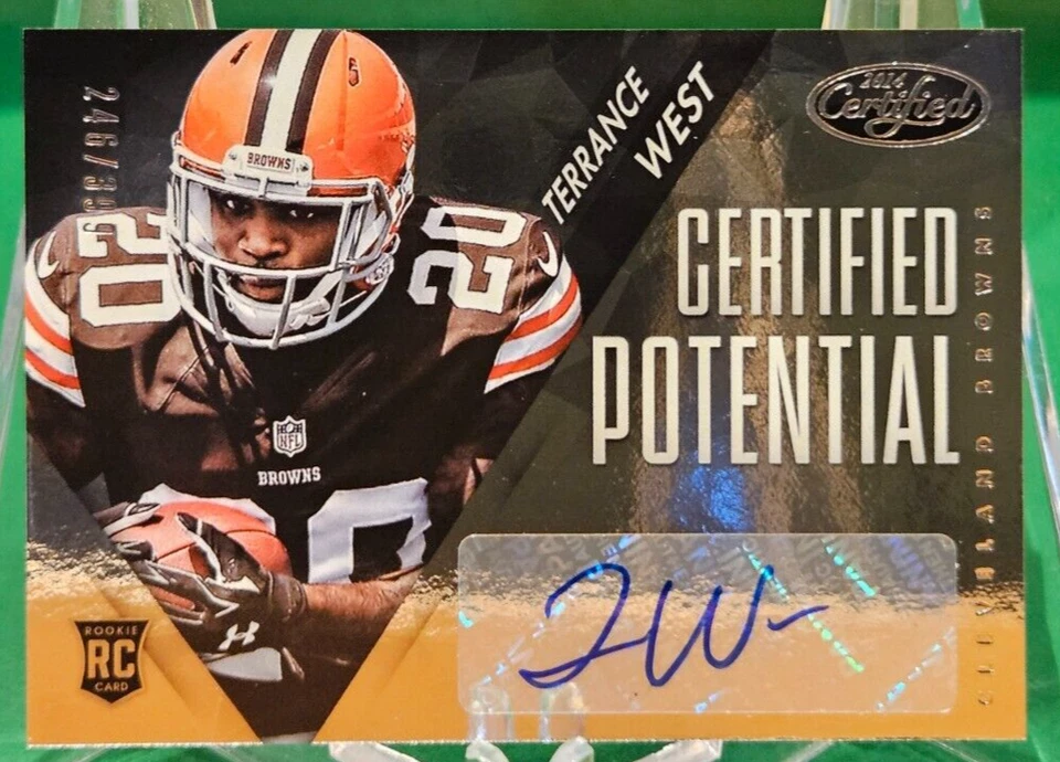 2014 Certified /399 TERRANCE WEST Rookie Auto - Image 1 of 3