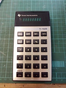 Calculatrice vintage Texas Instruments TI-1025 Fonctionne - Afbeelding 1 van 3