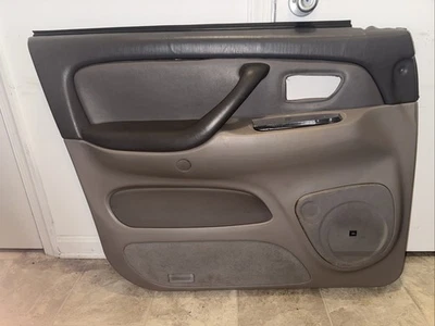 2001-2007 Toyota Sequoia  Front Left Driver Side Door Panel Trim Gray - Изображение 1 из 4