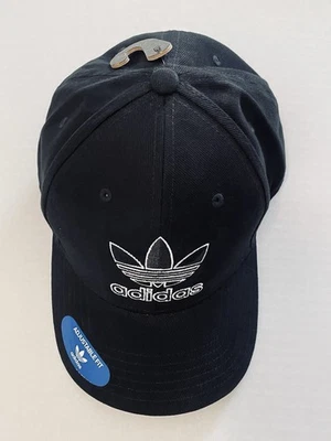 Adidas Originals Icon SnapBack 2.0 Adjustable Cap Hat Men’s OSFM Black/White - Image 1 of 4