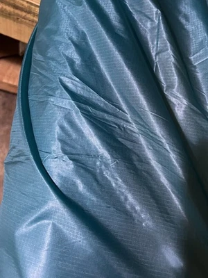 10 Yard Teal/Light Blue Nylon Ripstop Fabric 70D Tent Hammock Cover Material - Image 1 of 3