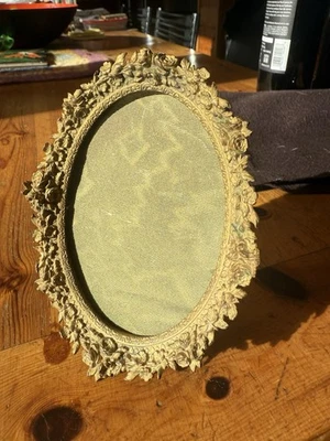 1800's French Bronze Dore Gold Gilt Picture Frame (No Glass) - Image 1 of 4