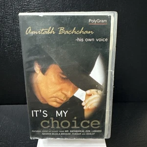 Amitabh Bachchan - His Own Voice : It's My Choice CASSETTE Bollywood Hindi RARE - Picture 1 of 5