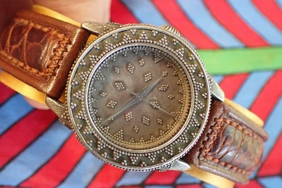 JOHN HARDY  Solid Sterling Watch w/ Original Strap and Sterling Buckle - Image 1 of 4