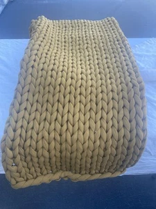Bearaby Tencil Cooling Tree Napper 20 Lb Throw Retail $289 Amber - Picture 1 of 5