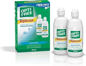 Opti-Free Replenish Contact Lens Solution 10 fl oz (2-Pack) | Multi-Purpose - Picture 1 of 12