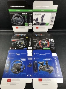 Rueda y palos Thrustmaster PlayStation Xbox - Solo cajas de exhibición de uso en tienda - Imagen 1 de 15