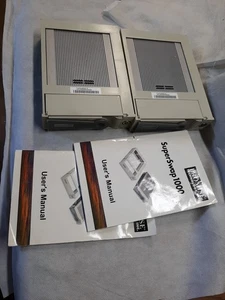 2 Stück, Promise Supet Swap 1000 Laufwerksschachtgehäuse und 2 Handbücher - Bild 1 von 5