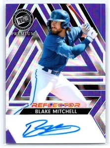 2024 Press Pass Premium #BA-BM2 Blake Mitchell Autographs Prismatic Purple /15 - Picture 1 of 2