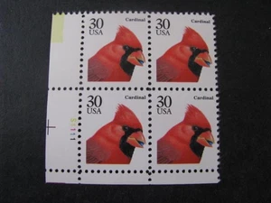 US Stamp Plate Block Scott # 2480 Unused...Free International Shipping! - Picture 1 of 5