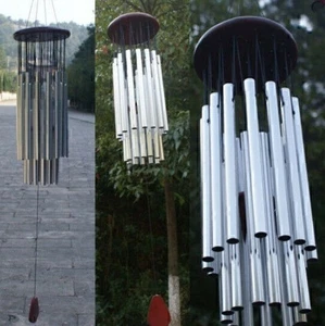 Windspiel Klangspiel 27 Klangröhren Feng Shui Windharfe Haus Garten Deko Heiß BE - Bild 1 von 6
