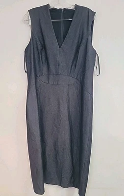 Vestido vaquero ajustado azul marino WhiteHouse/Black Market para mujer talla 14 Foto 1 de 4