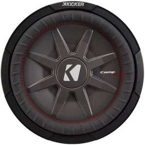 KICKER 43CWRT122 CAR 12" DUAL 2 OHM COMPRT SHALLOW SUBWOOFER SUB WOOFER CWRT122 - Picture 1 of 3