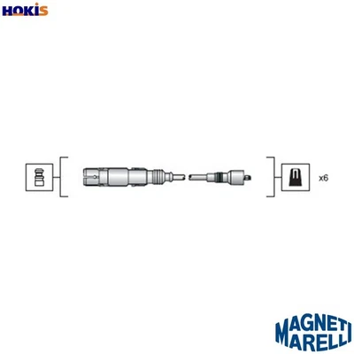 KIT CABLE ENCENDIDO 941318111043 PARA VW AUDI 100 A4/S4 500 A6/S6 A8/S8 90 80 2,8L Foto 1 de 4