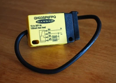 Banner QH23SP6FPQ Q23 Series Plastic Fiber Optic Sensor - USED - Image 1 of 2