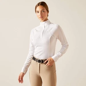 Camisa Ariat Sunstopper 3.0 Pro Show Mujer XL Blanca Manga Larga Ecuestre Nueva - Imagen 1 de 18