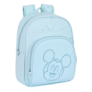 Schulrucksack Mickey Mouse Clubhouse Baby Hellblau 28 x 34 x 10 cm - Bild 1 von 3