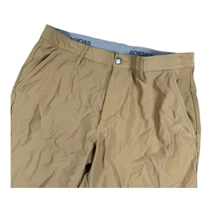 Adidas Ultimate 365 Golf Pants Performance Khaki Trousers Mens Size 36 - Picture 1 of 10