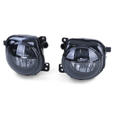 LED Nebelscheinwerfer Schwarz Smoke passt für 5er BMW F10 F11 GT F07 2013-2017 - Bild 1 von 4
