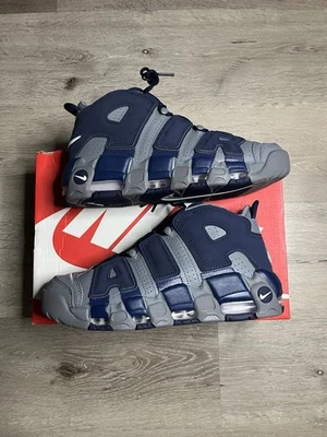 Nike Air More Uptempo '96 Georgetown Cool Grey Navy Mens 921948 003 Sz 8.5 - Image 1 of 4