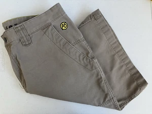 The North Face Men's Size 34 A5 Series Tan Thick Cotton Canvas Cargo Shorts - Picture 1 of 16