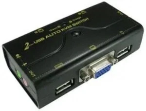Pro Signal 2 Port USB Auto KVM Switch - Cables included - Afbeelding 1 van 2