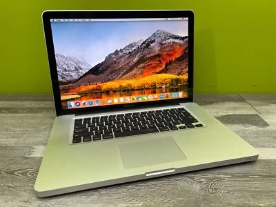 Apple MacBook Pro 15" Laptop 2.53GHz Core i5 - 4GB - 500GB HD - macOS 10.13.6 - Image 1 of 4