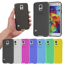 Case En TPU Samsung s5/s5 Neo protection Mat Silicone Skin Housse Cover Coque Film