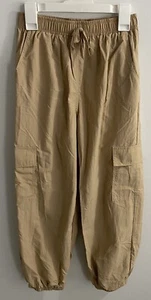 Boys' Nylon Tan Cargo Pants - Art Class - M (8) New - Picture 1 of 4