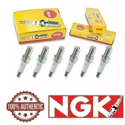 Set of 6 NGK Standard Nickel Spark Plugs 7133 BPR6ES11 for Subaru Mitsubishi - Image 1 of 2