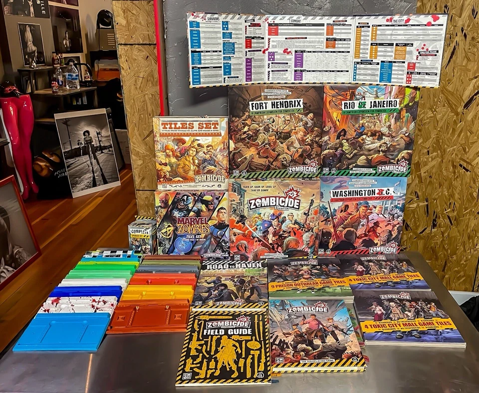 CMON Zombicide 2nd Edition + SLZ Edition + ALL EXPANSIONS  - Image 1 of 4