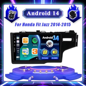 CarPlay Android15 Auto Car Stereo GPS Head Unit DSP For Honda Fit Jazz 2014-2015 - Picture 1 of 18