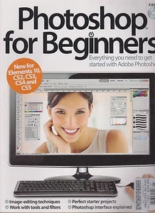 PHOTOSHOP FOR BEGINNERS BOOK MAGAZINE No.1, WITH FREE DISC. - Picture 1 of 2