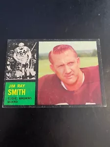 Topps Football #30 1962 ¡¡Jim Ray Smith!! ¡ENVÍO DE $1!! - Imagen 1 de 2