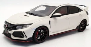Kyosho 1/18 Scale Model Car KSR18029W - 2017 Honda Civic Type R - White - Picture 1 of 7